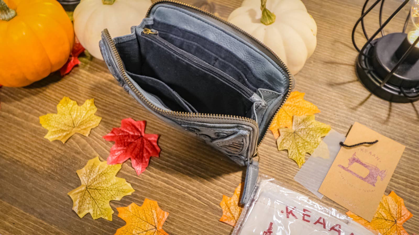 grey bag