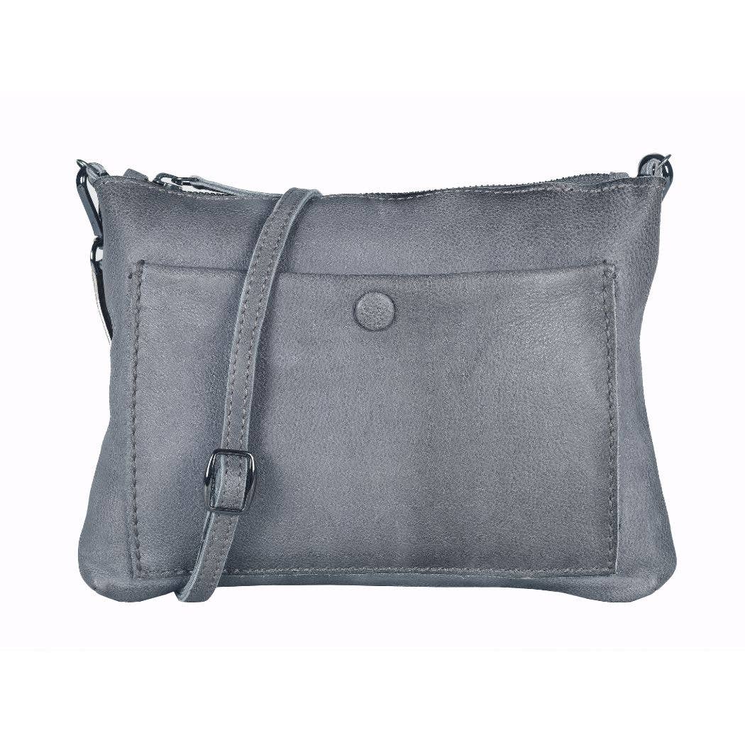 Mia Small Crossbody & Clutch | Denim