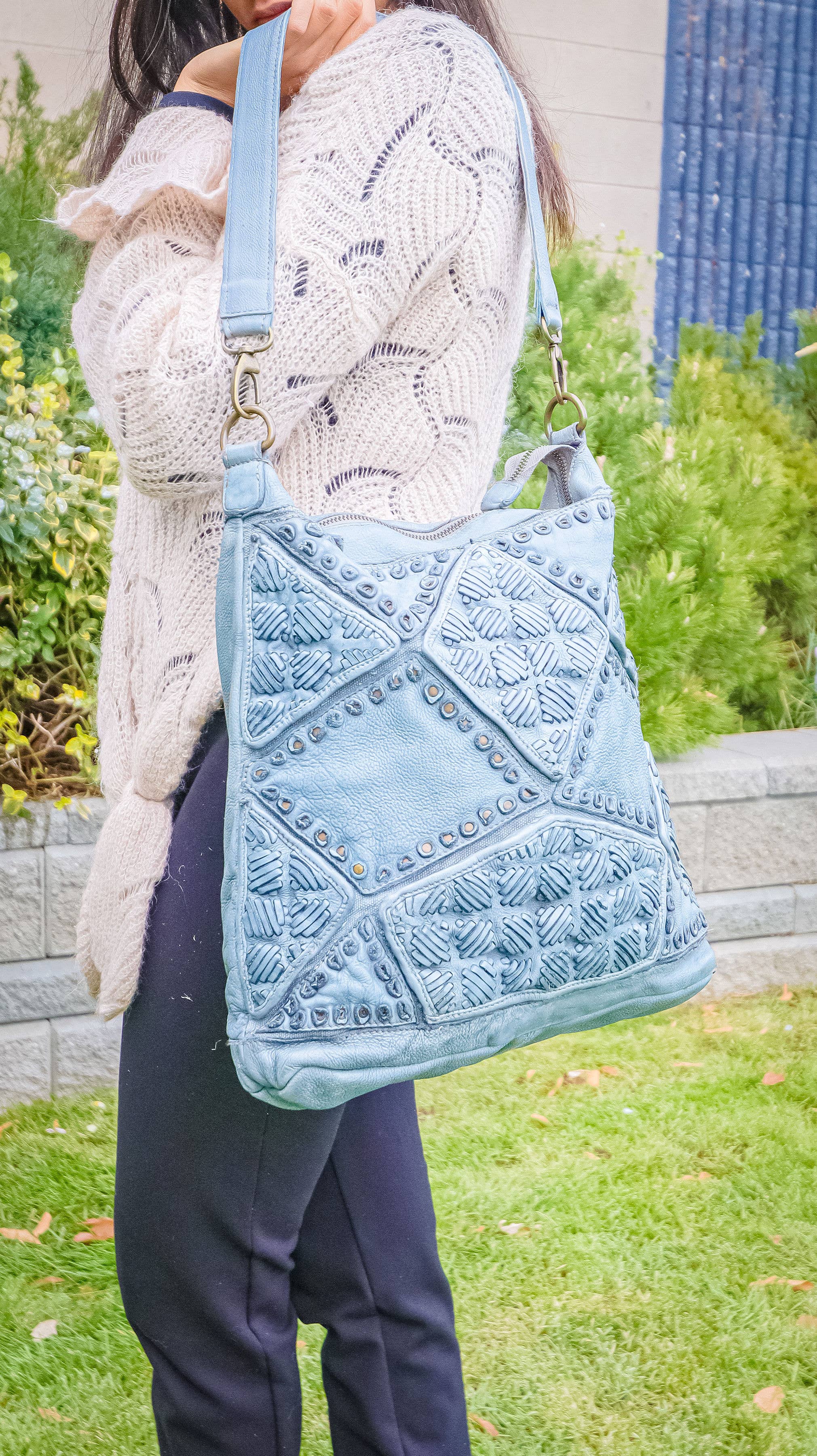 grey bag