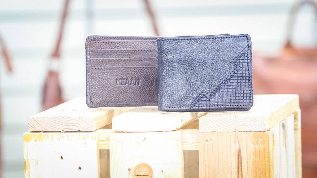 [GIANNI] MEN'S WALLET | DISTRESSED & WASHED LEATHER