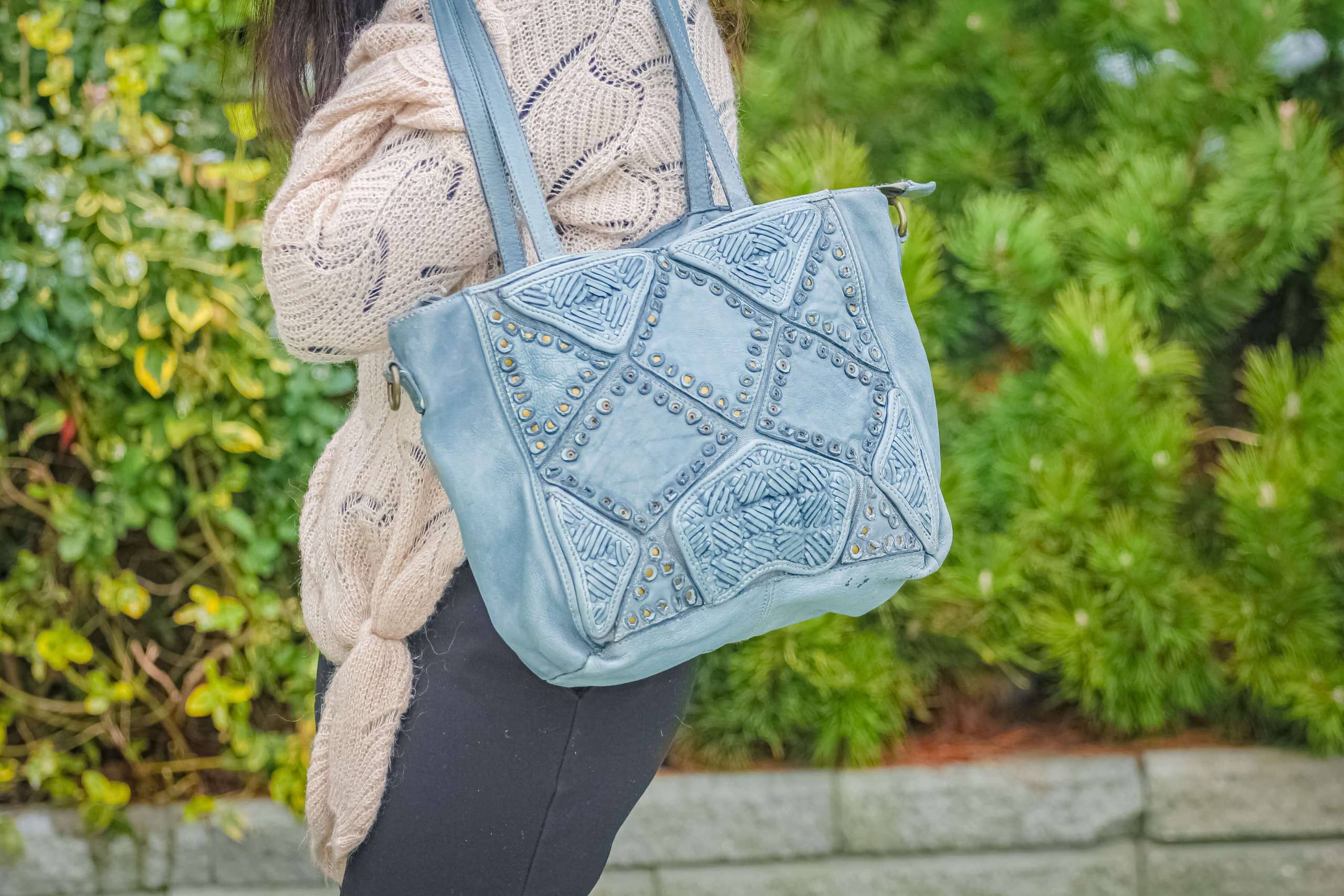 grey bag