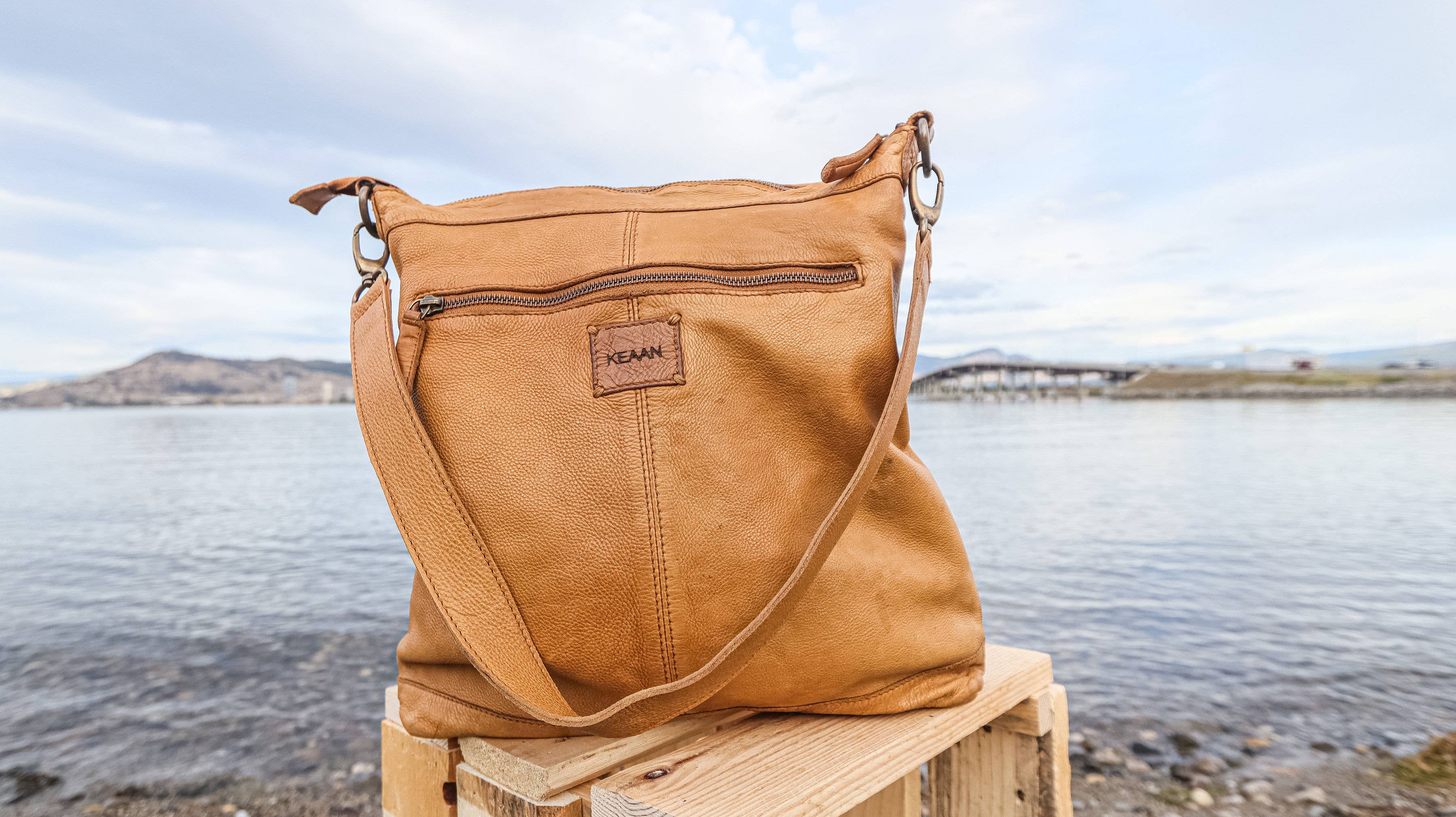 beige bag