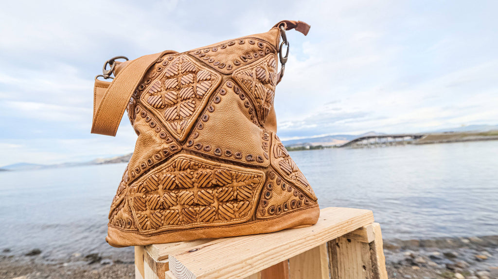 beige bag