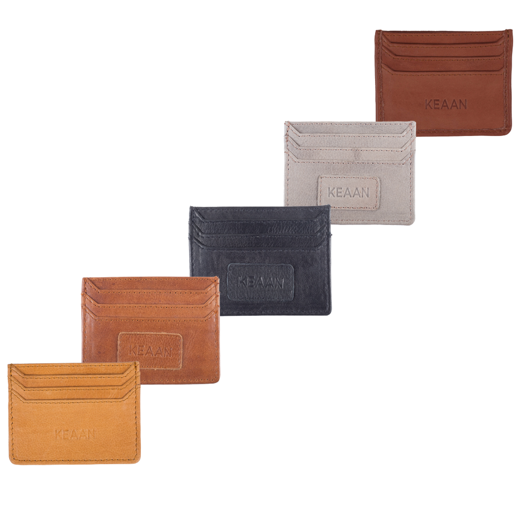 [LEO] CREDIT CARD CASE UNISEX | SUPER SOFT NAPPA LEATHER