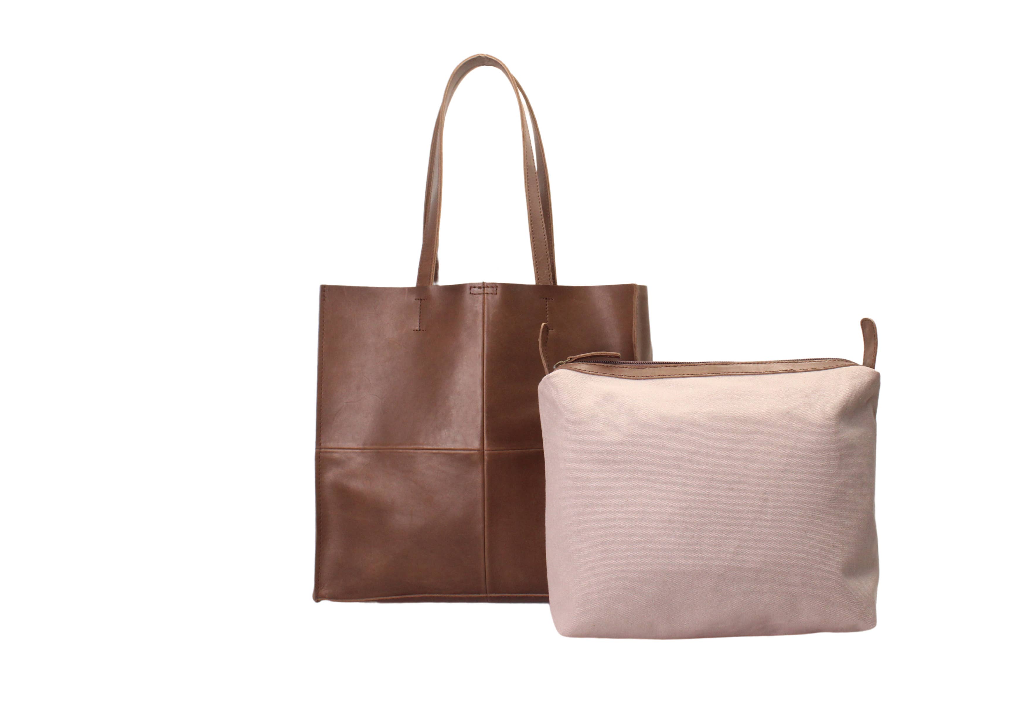  brown bag and Dirty Tan bag