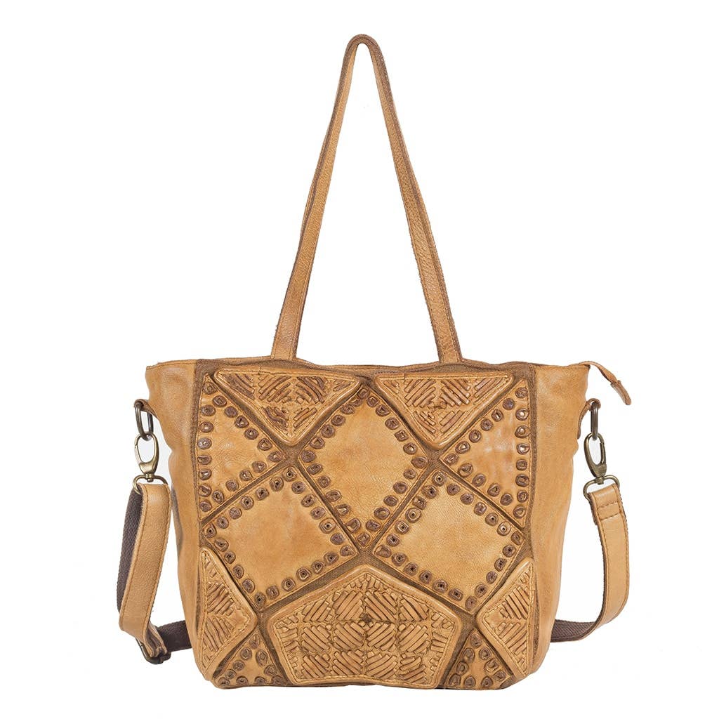 beige bag